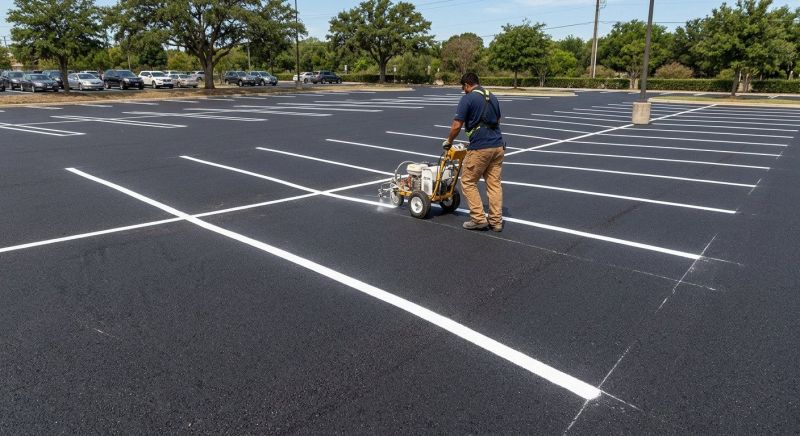Parking Spot Restriping