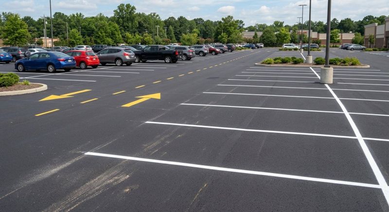 Parking Lot Striping in Gwinnett County, GA