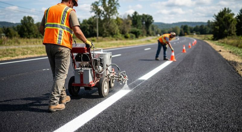 Pavement Striping Service in Gwinnett County, GA