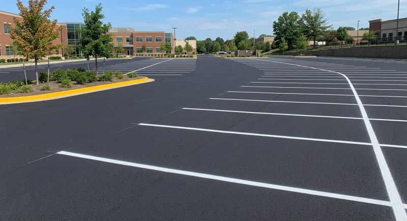 Asphalt Striping in Savannah, GA