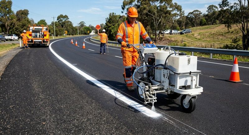Lane Marking Service in Acworth, GA