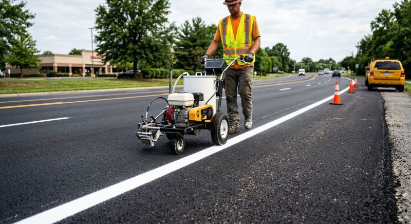 Line Striping Service in Houston, TX