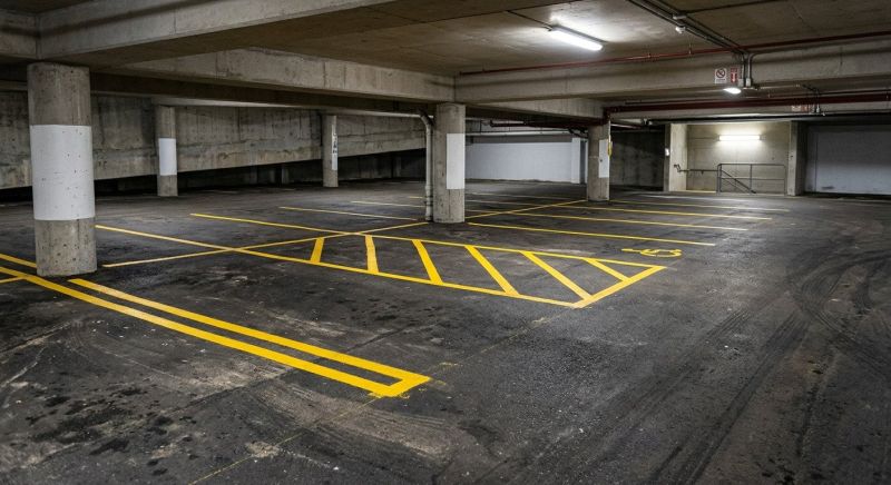 Parking Area Striping in Temecula, CA