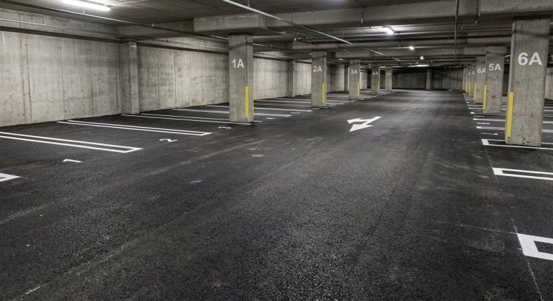 Parking Garage Striping in Hilton Head Island, SC