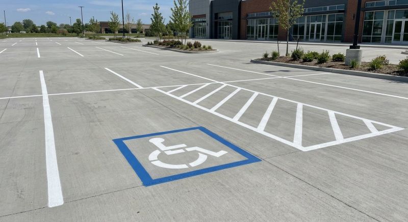 Parking Garage Striping in Houston, TX