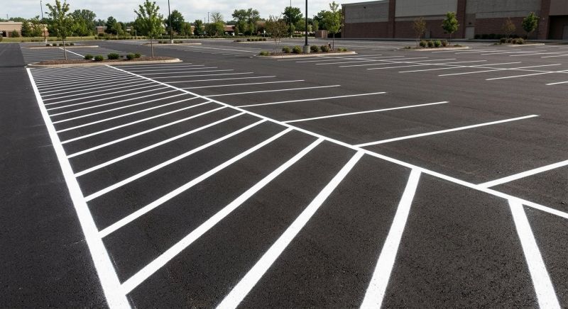 Parking Line Painting in Los Angeles, CA