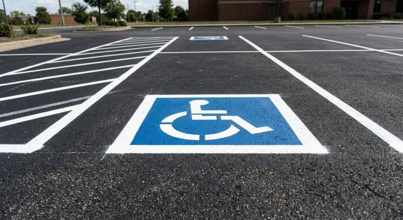 Parking Space Marking in Hilton Head Island, SC